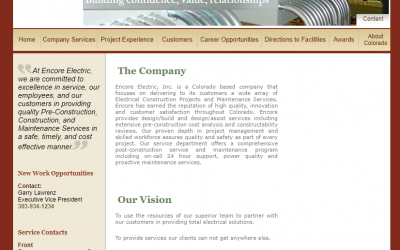Encore Electric Launches New Website