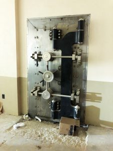 Wyoming State Capitol 12,000 pound vault door