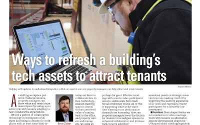 Technology Solutions Discusses Refreshing Building Technology Assets in Property Management Quarterly