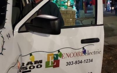 Encore Electric Driver Paal Rundberget Spreads Holiday Cheer at Annual Parade
