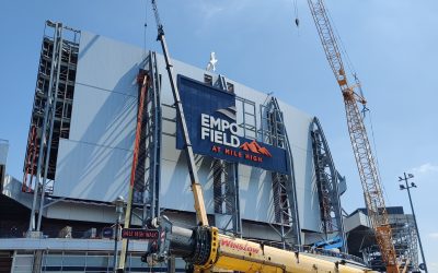 Powering the Scoreboard at Empower Field at Mile High
