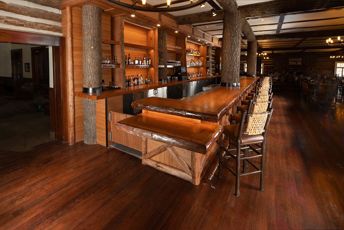 Montana team remodeled the Roosevelt Saloon in Yellowstone National Park.