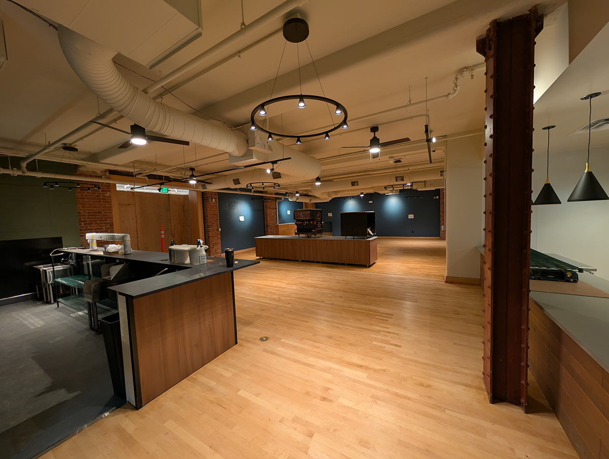 Encore Electric team transforms Evans School into Schoolyard Beer Garden