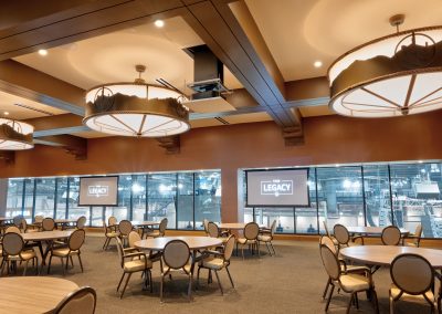 Technology Solutions interconnected rooms at The Legacy