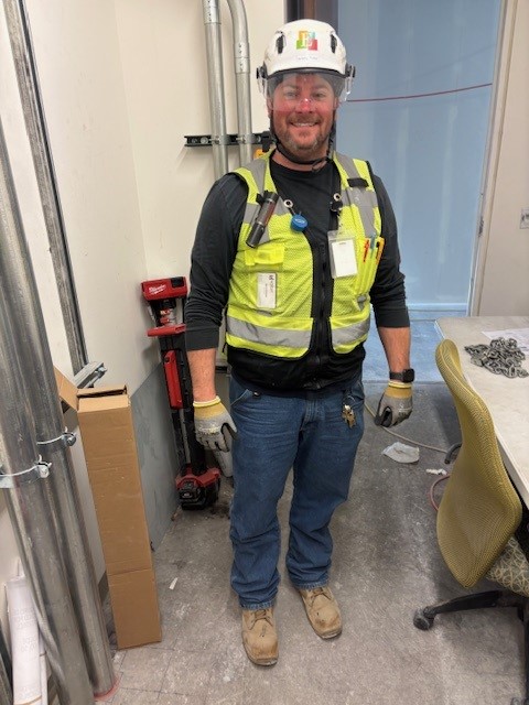 National Construction Safety Week on project site